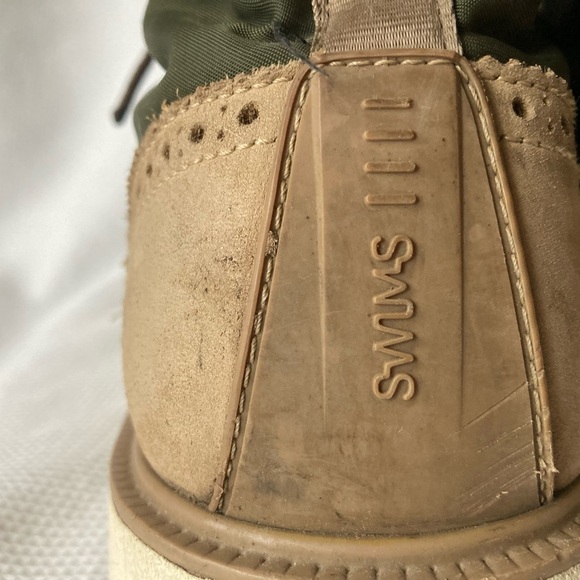 Swims Mens Green Tan Charles High Top Lace Up Water Resistant Size 10 - Picture 5 of 9